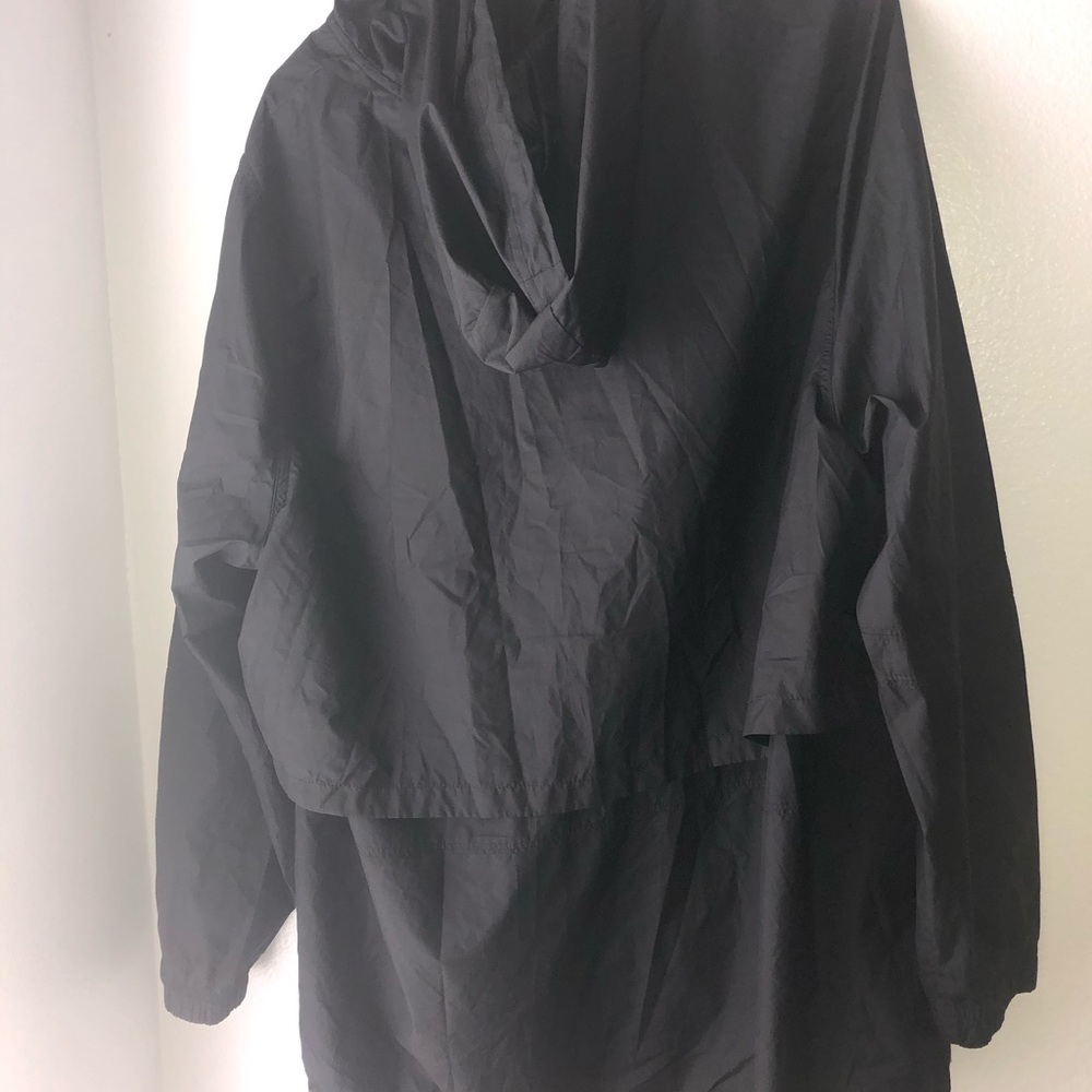 Nike raincoat.
